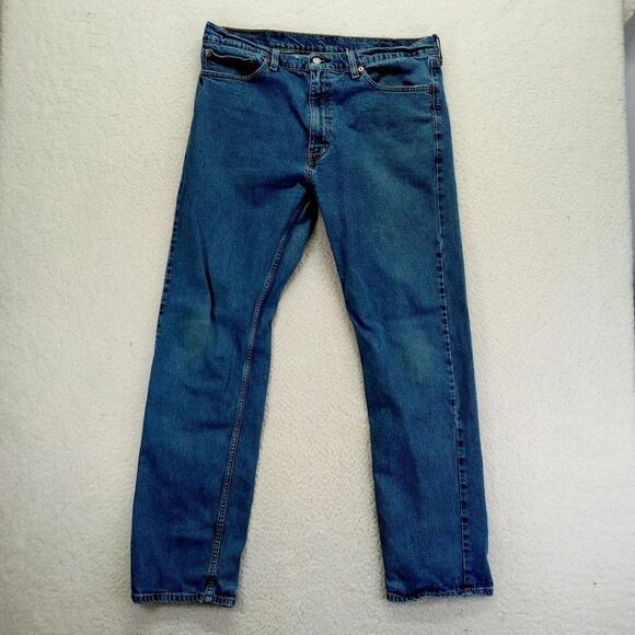 Levi's Other - Levis‎ 505 Jeans Mens 38x34 Straight Leg Denim Cotton Medium Wash American